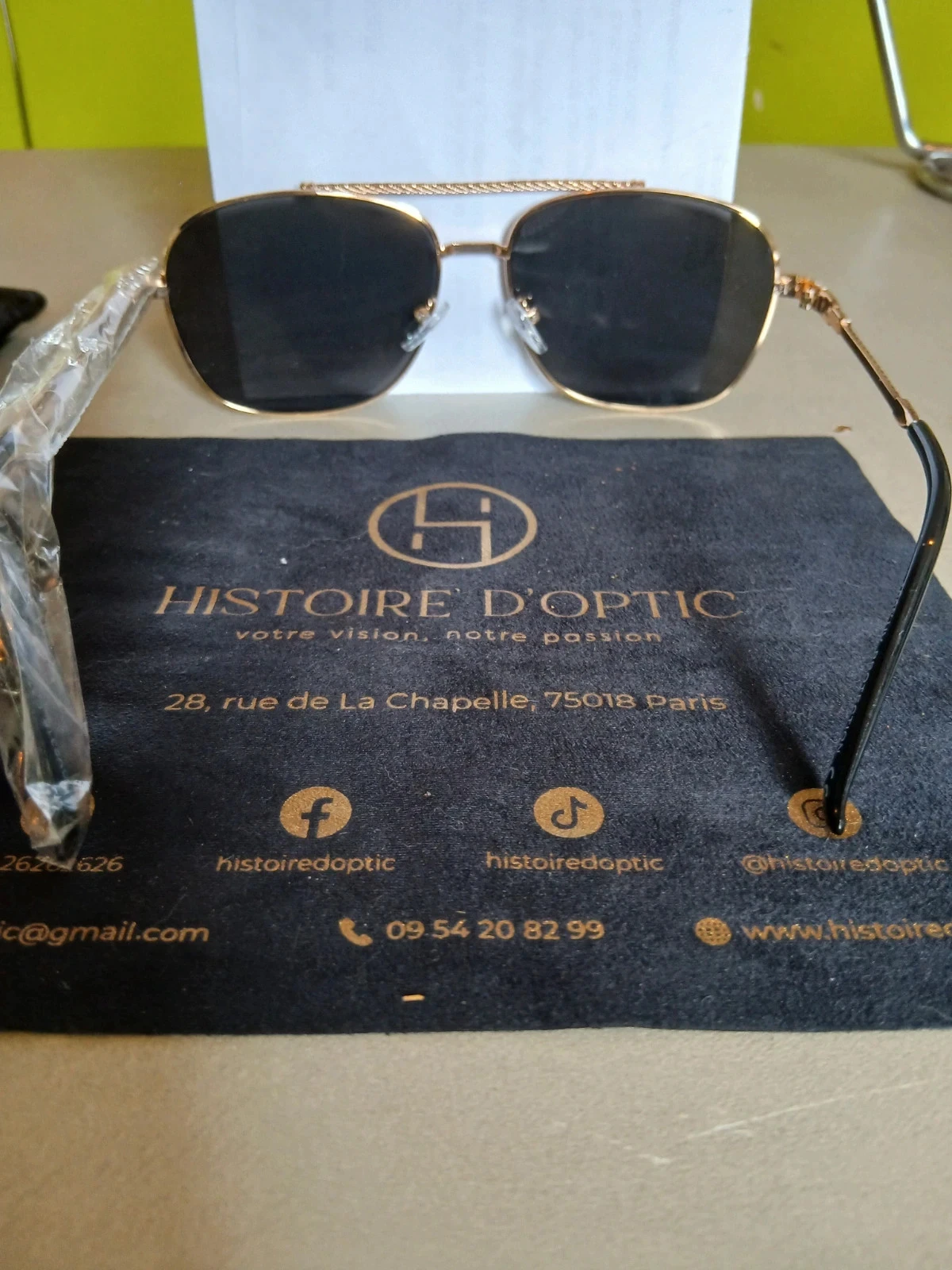 Óculos de Criador - Histoire d’Optic Paris - Novos - Conjunto Completo – photo 9